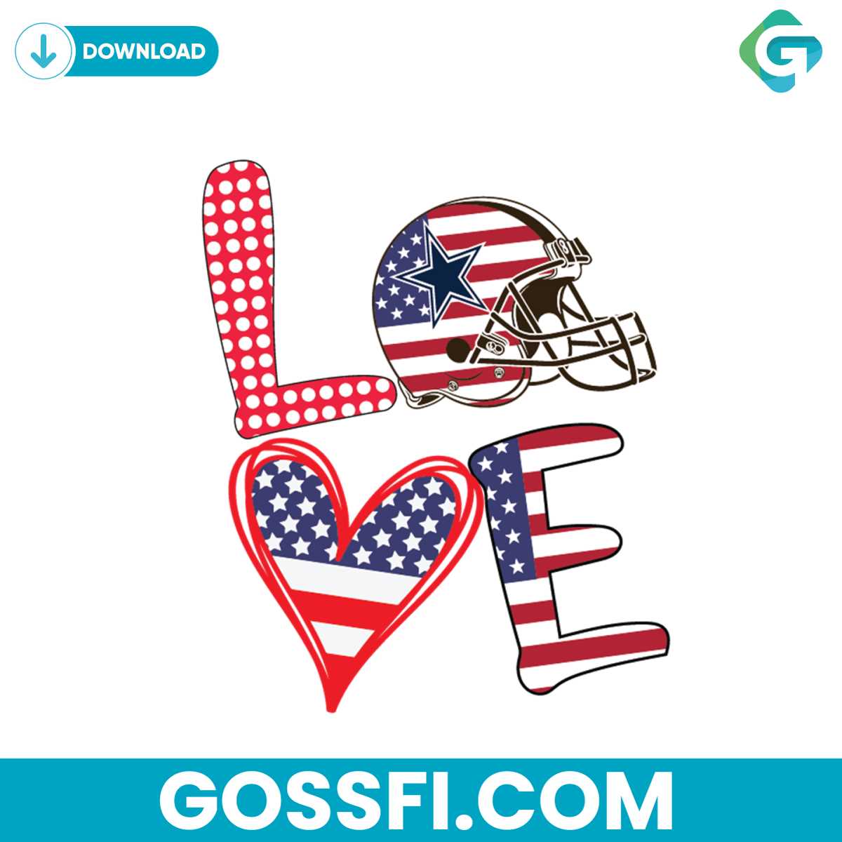 independence-day-love-dallas-cowboys-svg