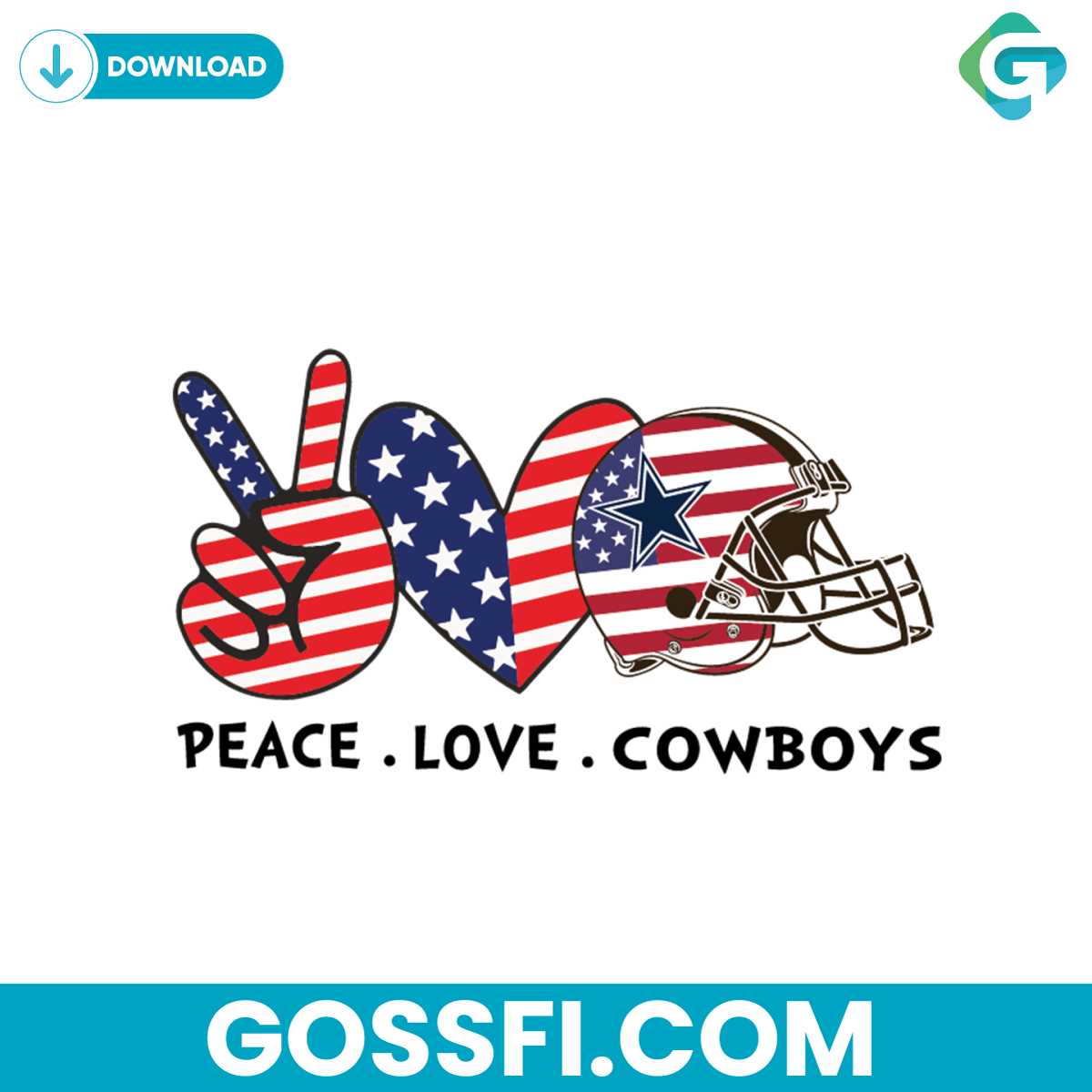 independence-day-peace-love-dallas-cowboys-svg