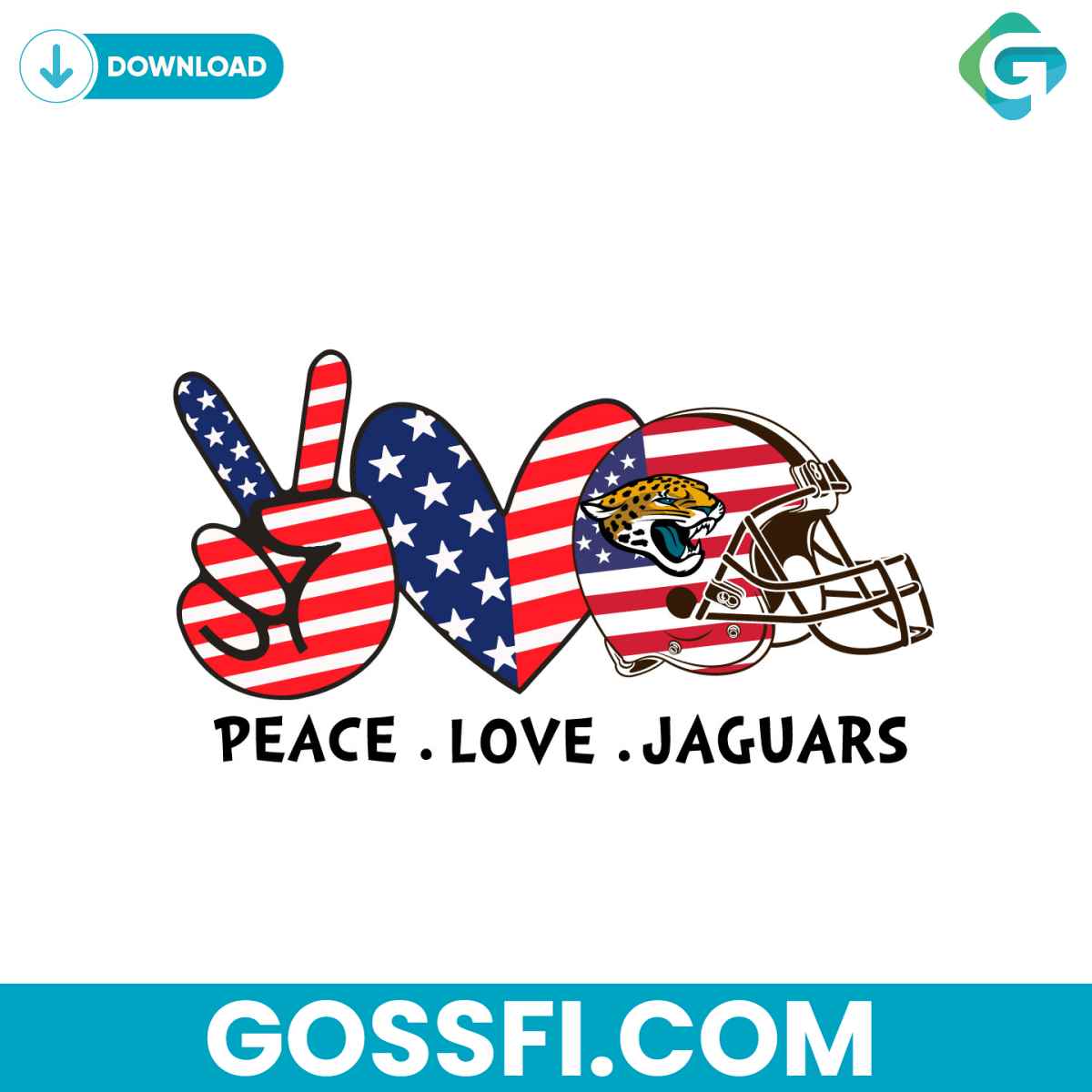 independence-day-peace-love-jacksonville-jaguars-svg
