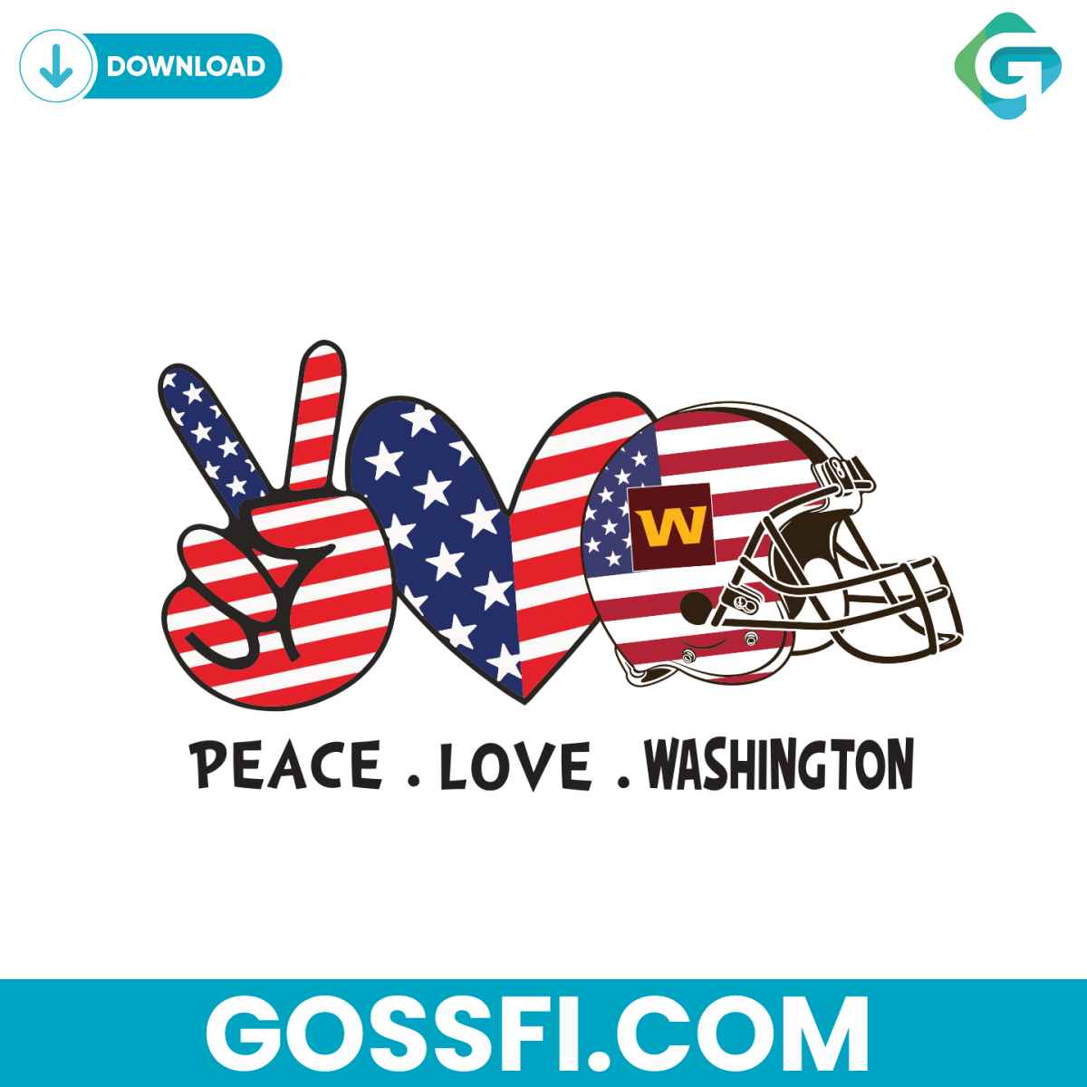 independence-day-peace-love-washington-svg