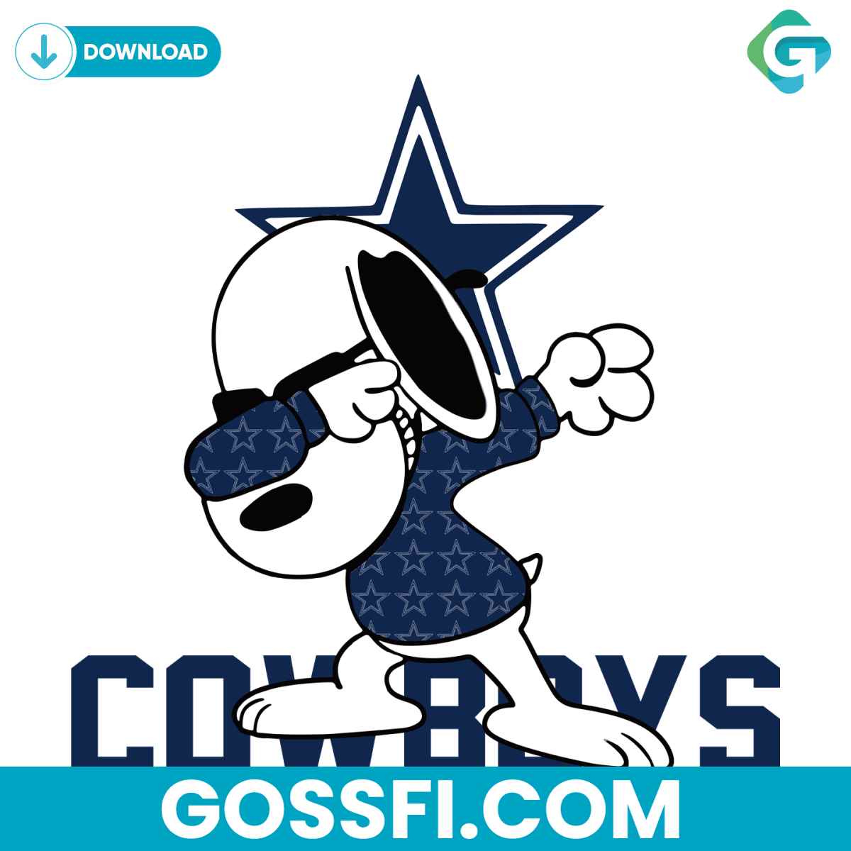 cowboys-snoopy-dabbing-svg-digital-download