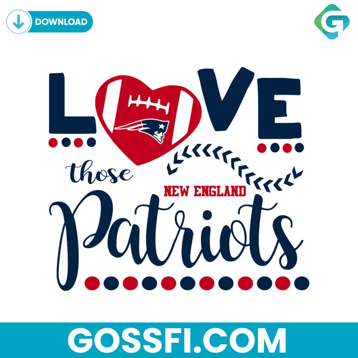 love-those-new-england-patriots-svg