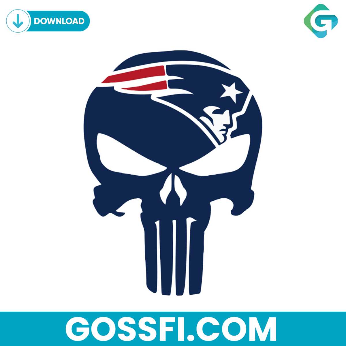 patriots-punisher-skull-svg-digital-download