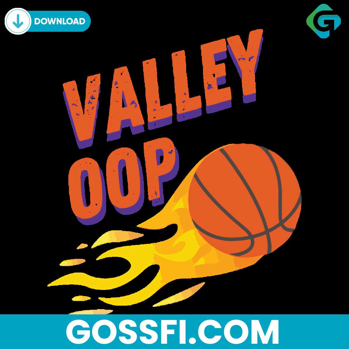 valley-oop-basketball-retro-grunge-distressed-design-svg
