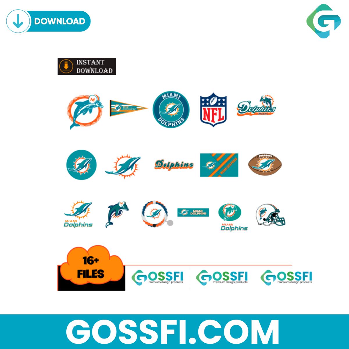 16-files-of-miami-dolphins-design-logo-bundle-svg