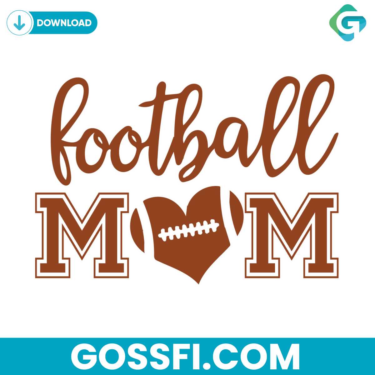 football-mom-heart-design-svg-digital-download