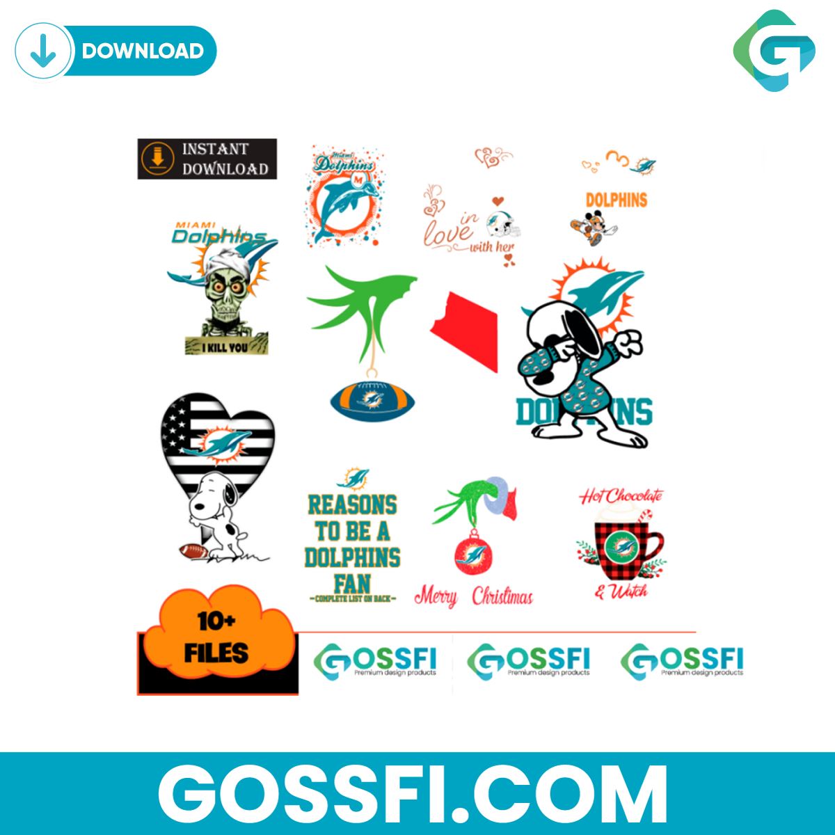 christmas-dolphins-football-team-svg