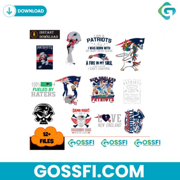 12-files-funny-patriots-football-logo-bundle-svg
