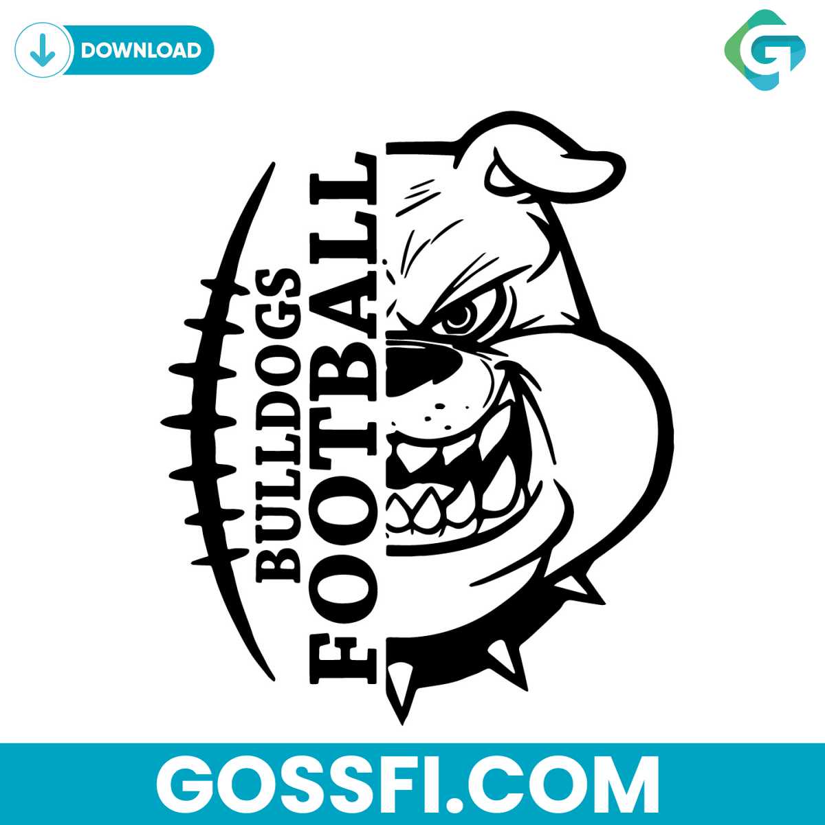 bulldogs-football-svg-digital-download
