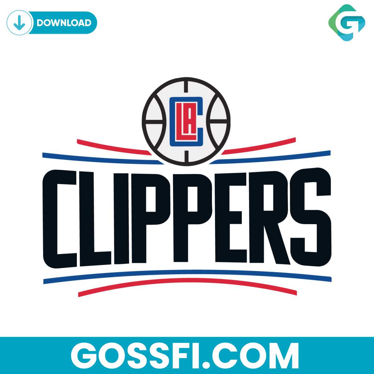 los-angeles-clippers-basketball-team-svg