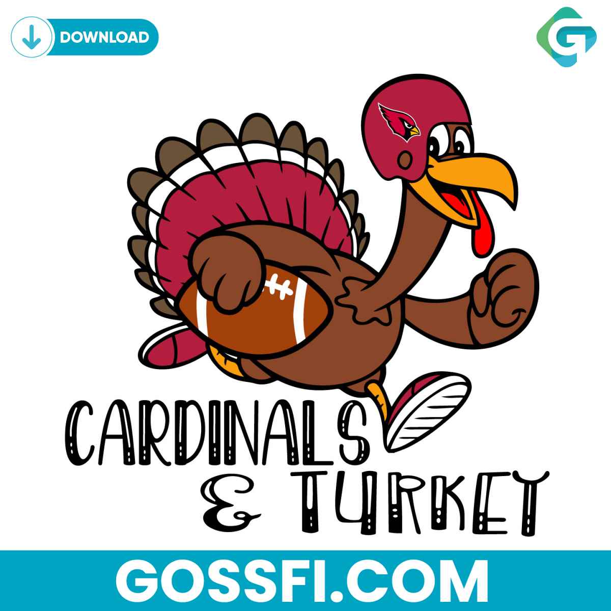 cardinals-and-turkey-football-svg-digital-download