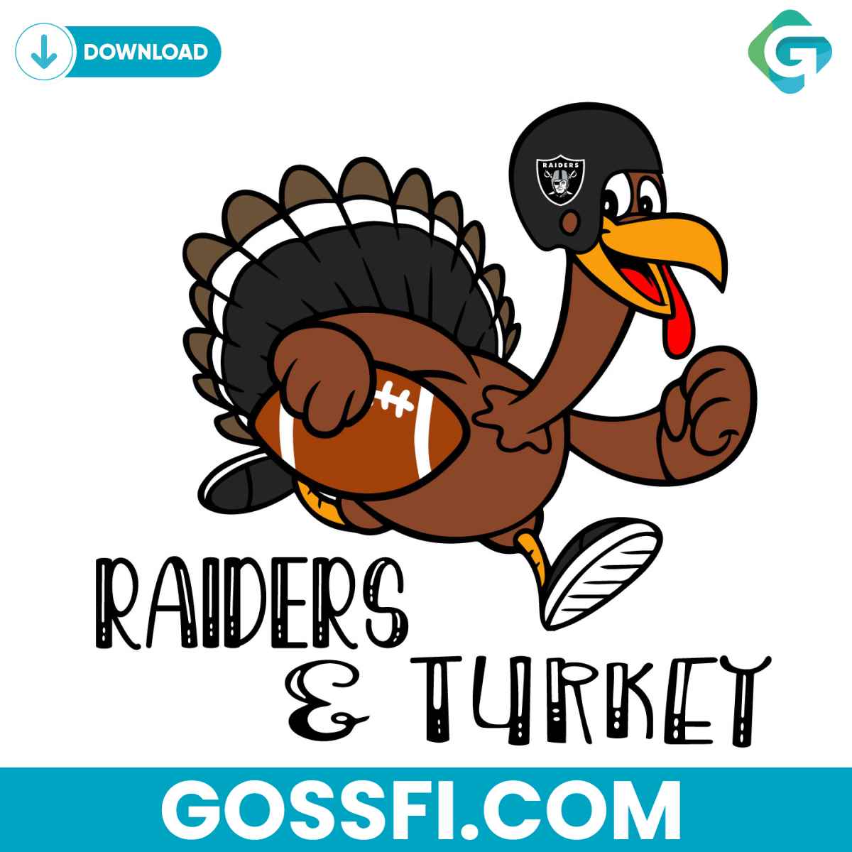 raiders-football-turkey-svg-digital-download