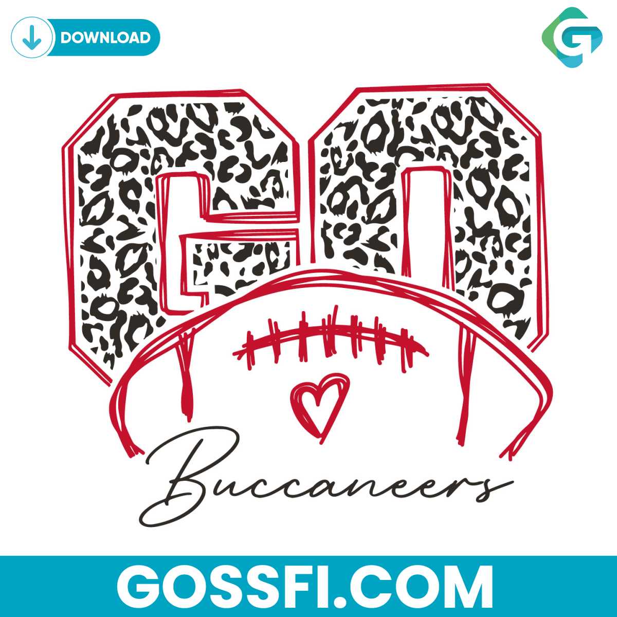 go-buccaneers-football-leopard-pattern-svg