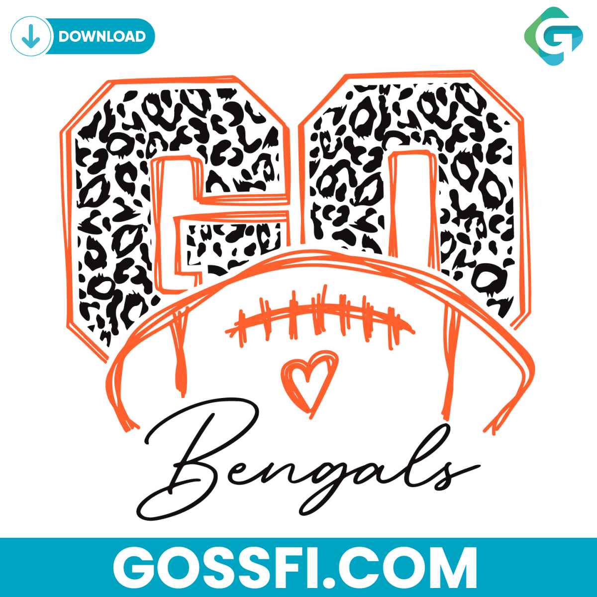 go-bengals-football-leopard-pattern-svg