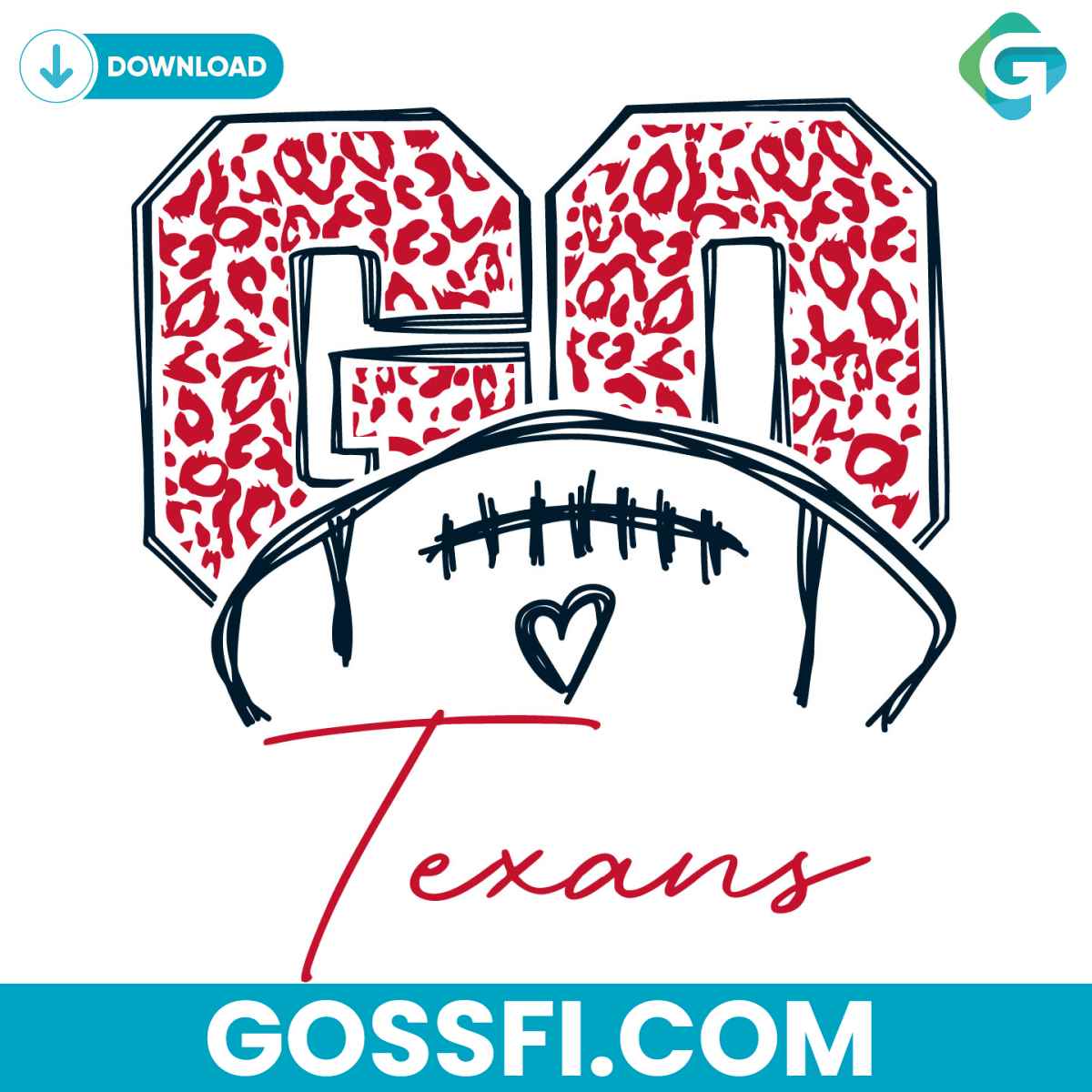 go-texans-football-leopard-pattern-svg