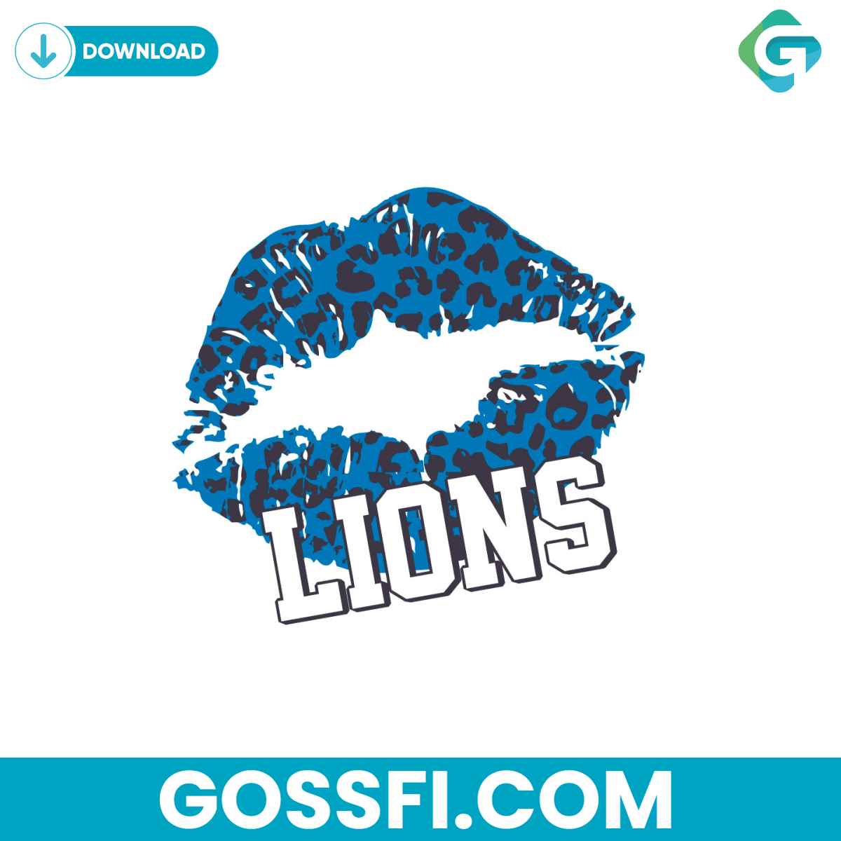 leopard-pattern-lips-detroit-lions-svg