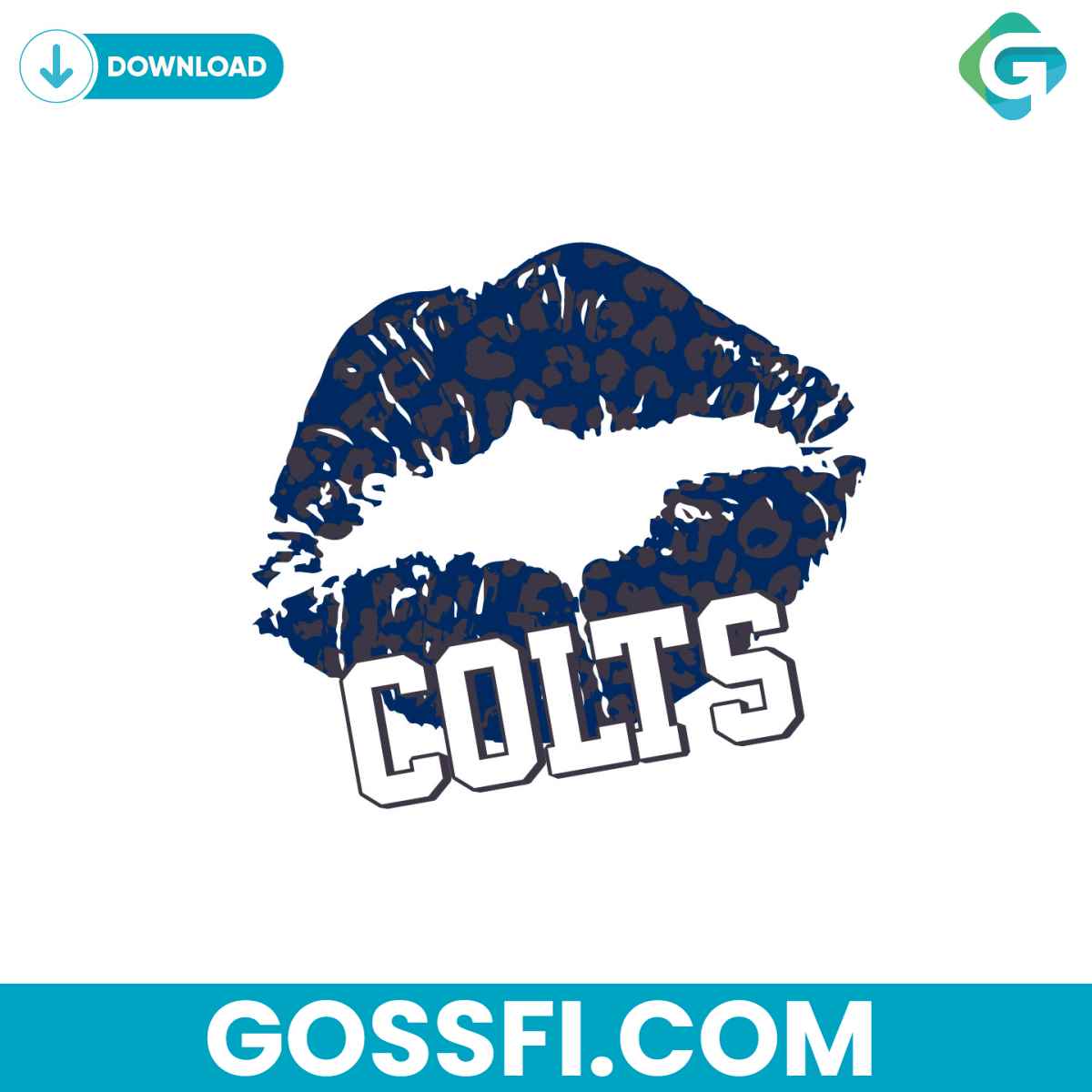 leopard-pattern-lips-indianapolis-colts-svg