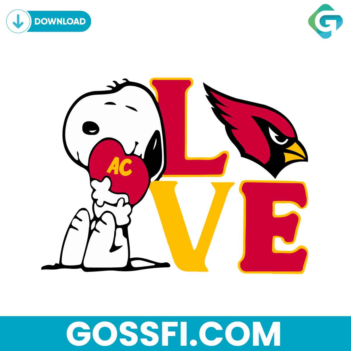 snoopy-love-arizona-cardinals-svg-digital-download