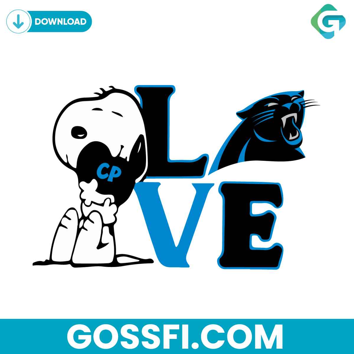 snoopy-love-carolina-panthers-svg-digital-download