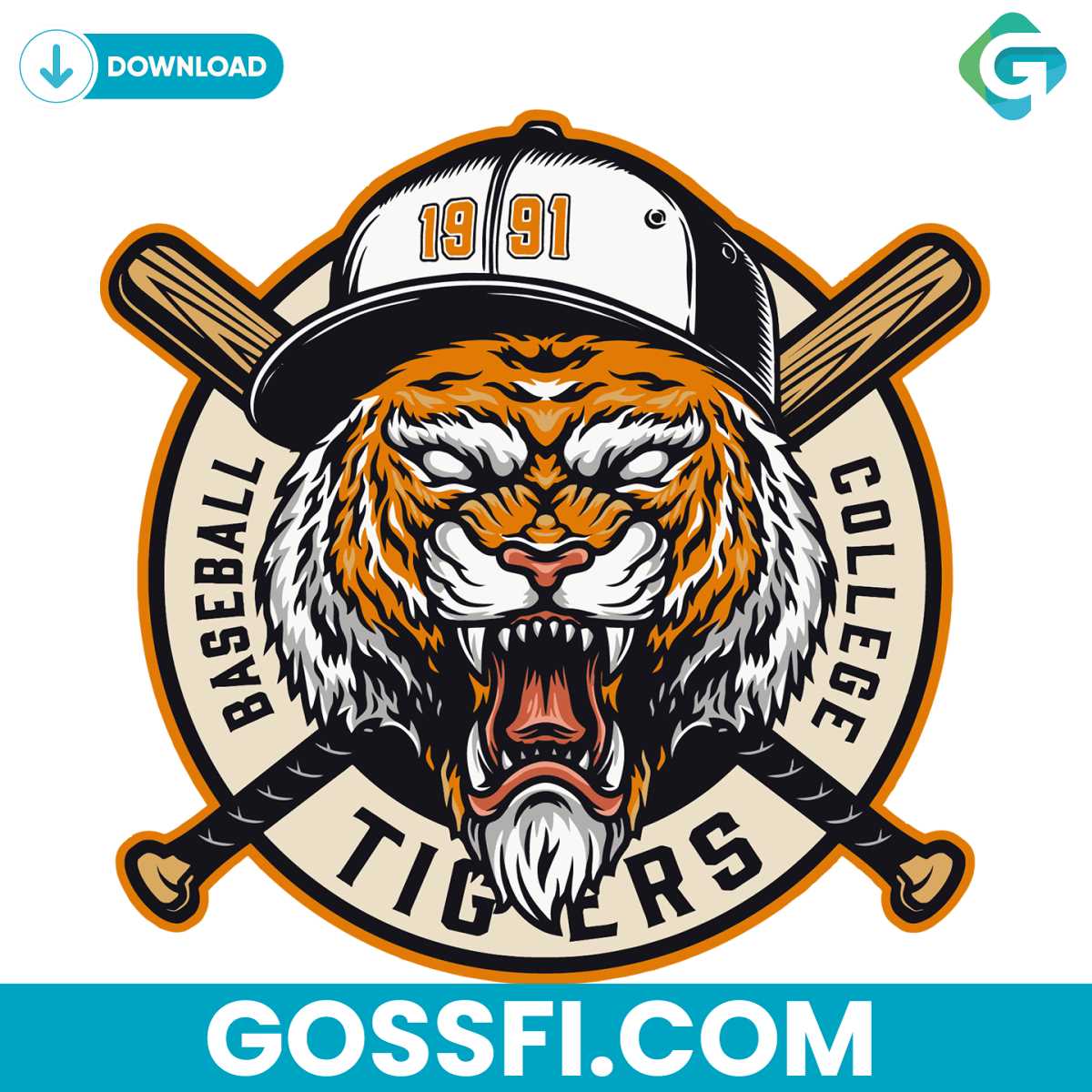 baseball-lsu-tigers-college-1991-svg-digital-download