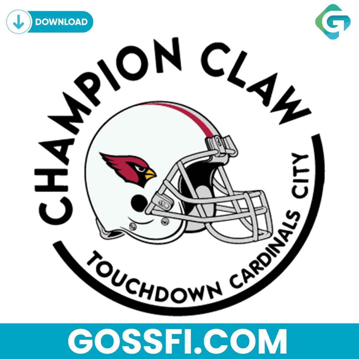 champion-claw-touchdown-cardinals-city-svg