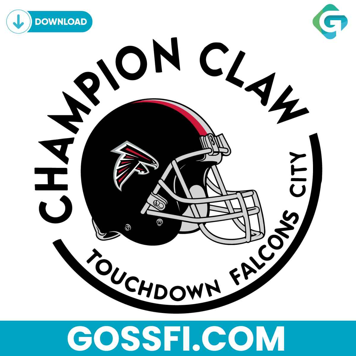 champion-claw-touchdown-falcons-city-svg