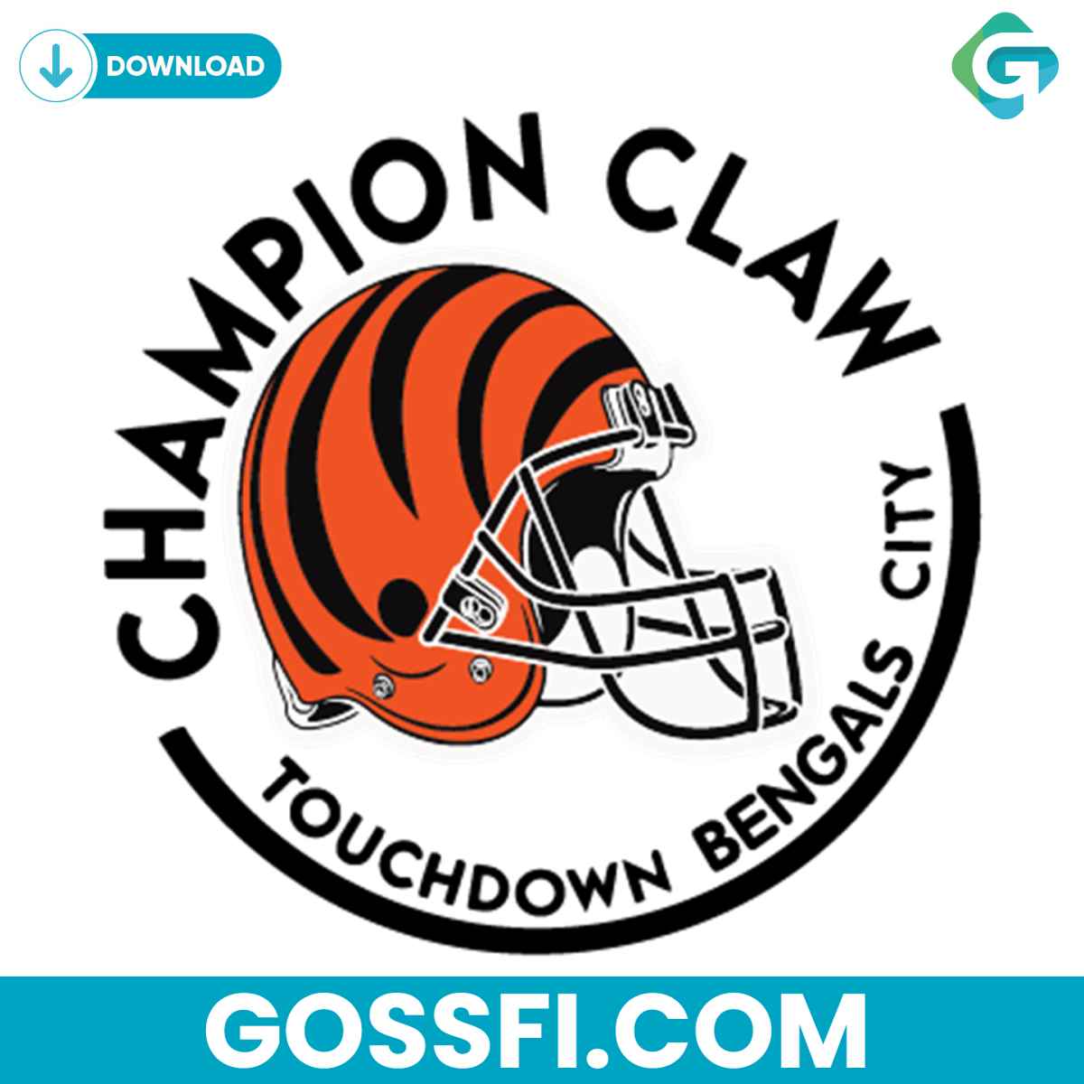 champion-claw-touchdown-bengals-city-svg