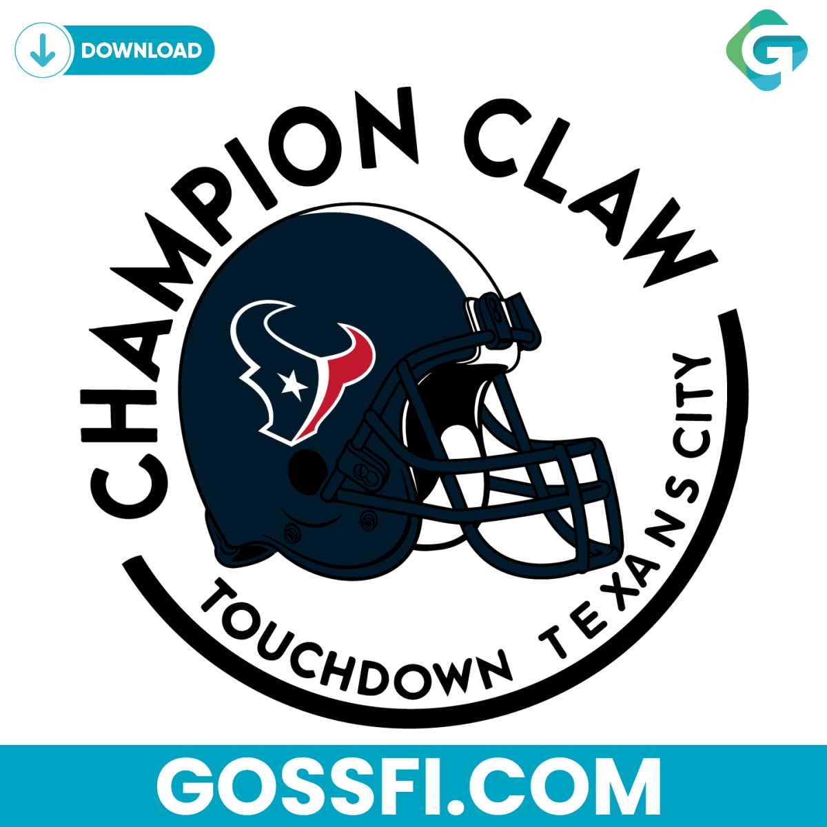 champion-claw-touchdown-texans-city-svg
