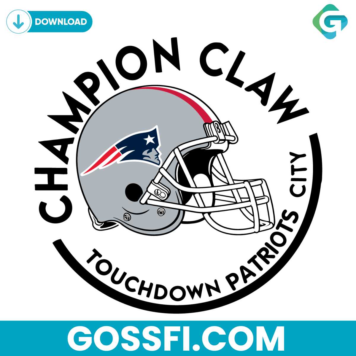 champion-claw-touchdown-patriots-city-svg