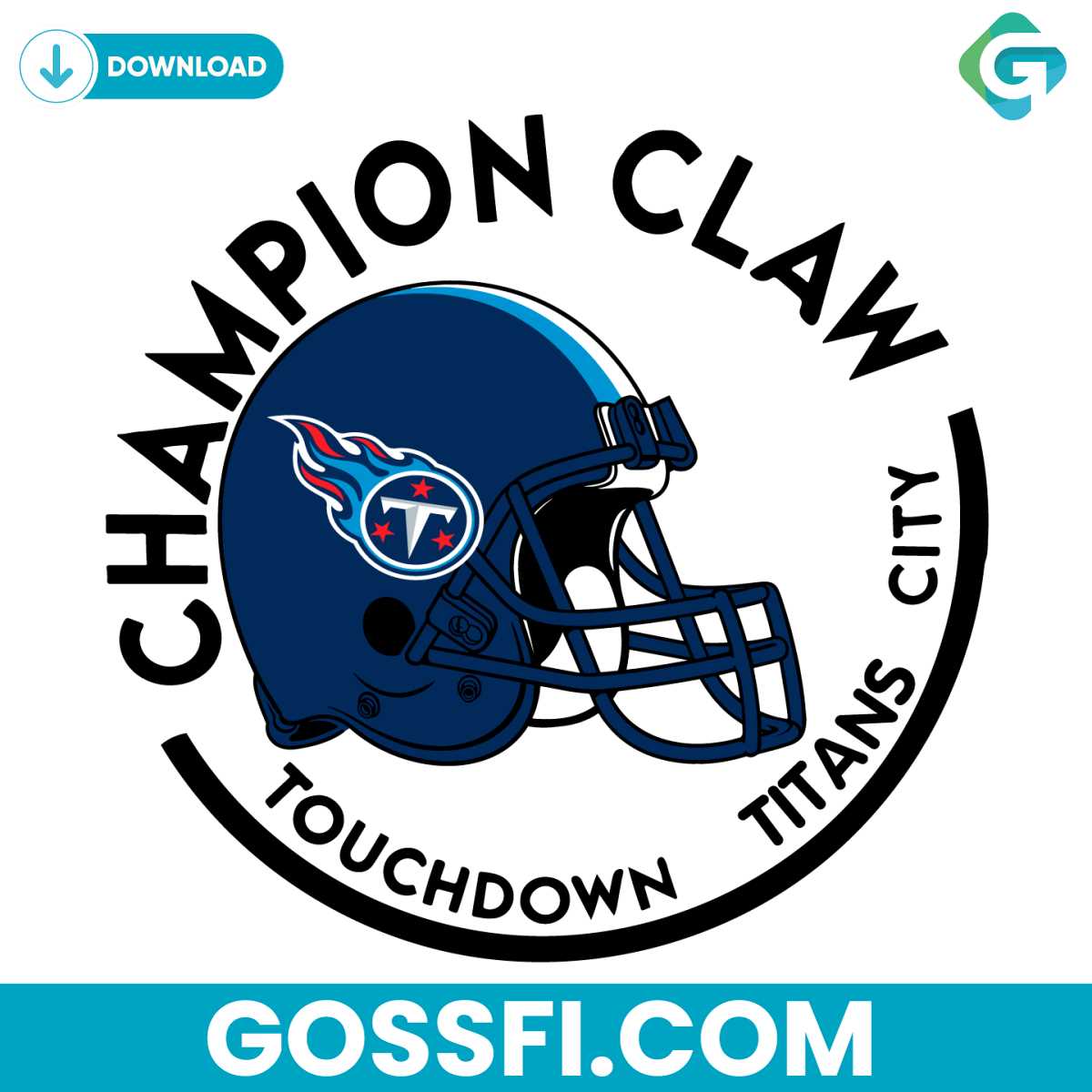 champion-claw-touchdown-titans-city-svg