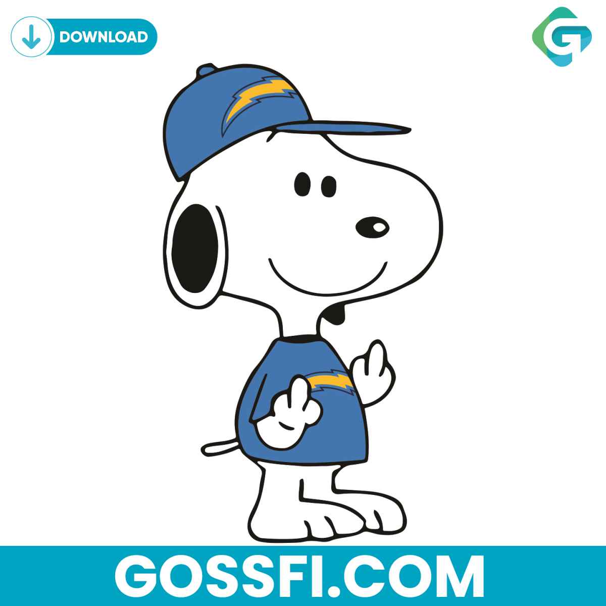 snoopy-los-angeles-chargers-svg-digital-download