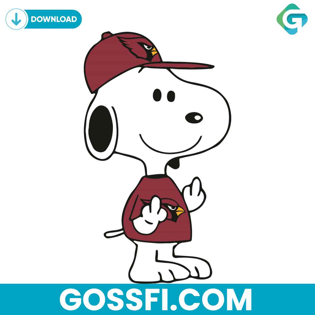 snoopy-arizona-cardinals-svg-digital-download