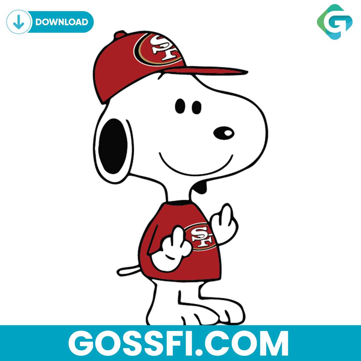 snoopy-san-francisco-49ers-svg-digital-download