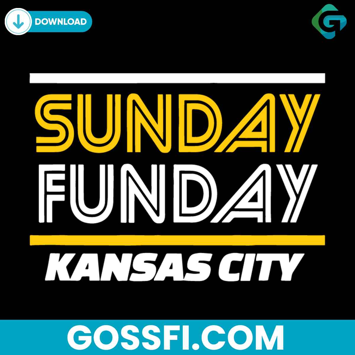 sunday-funday-kansas-city-svg-digital-download