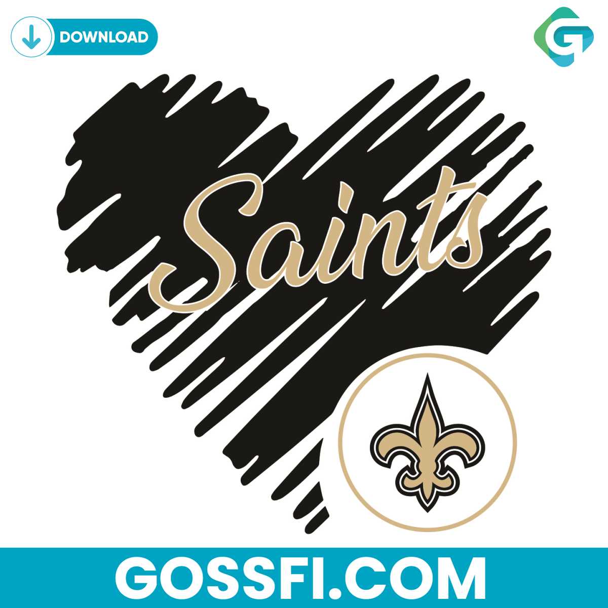 heart-new-orleans-saints-svg-digital-download