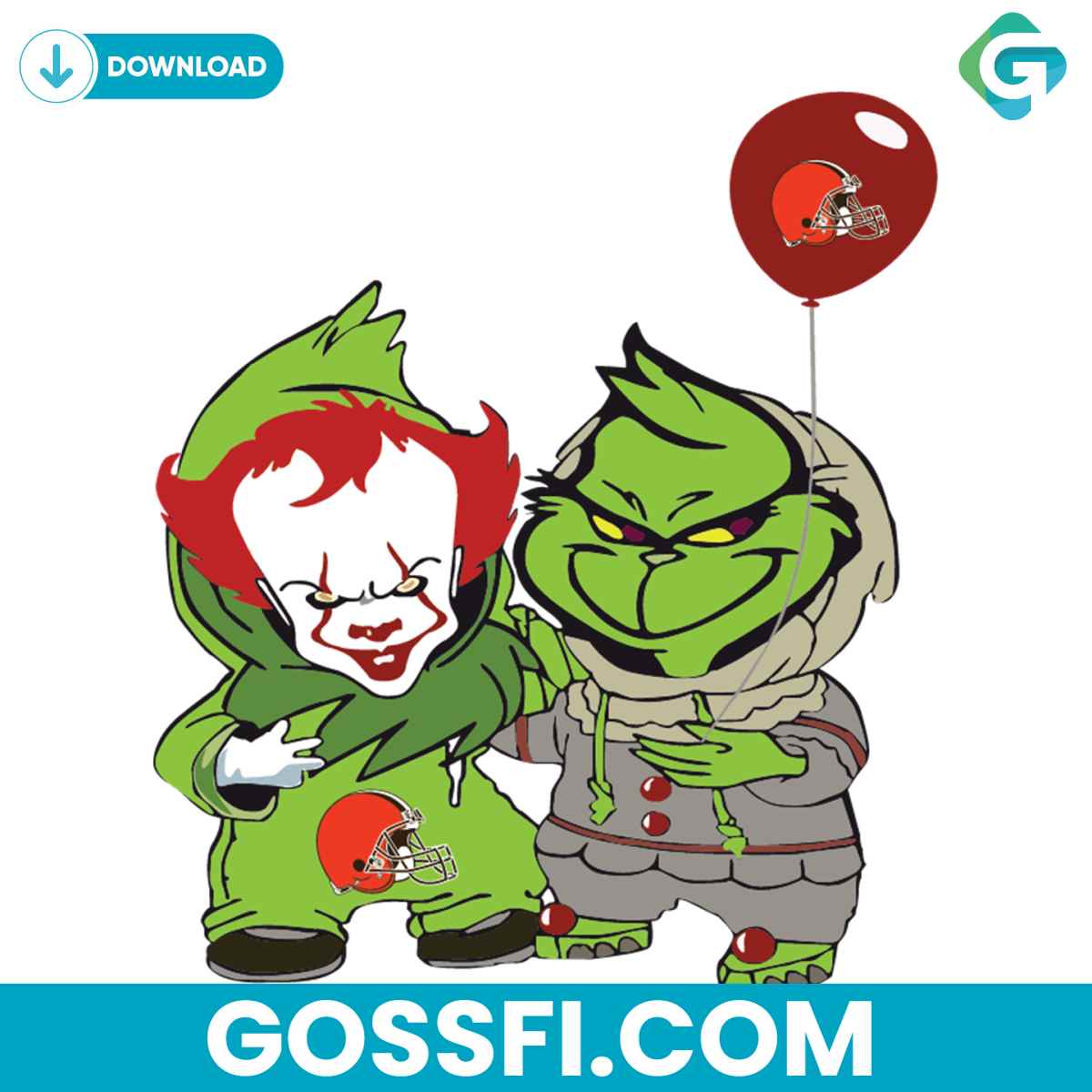georgie-and-grinch-cleveland-browns-svg