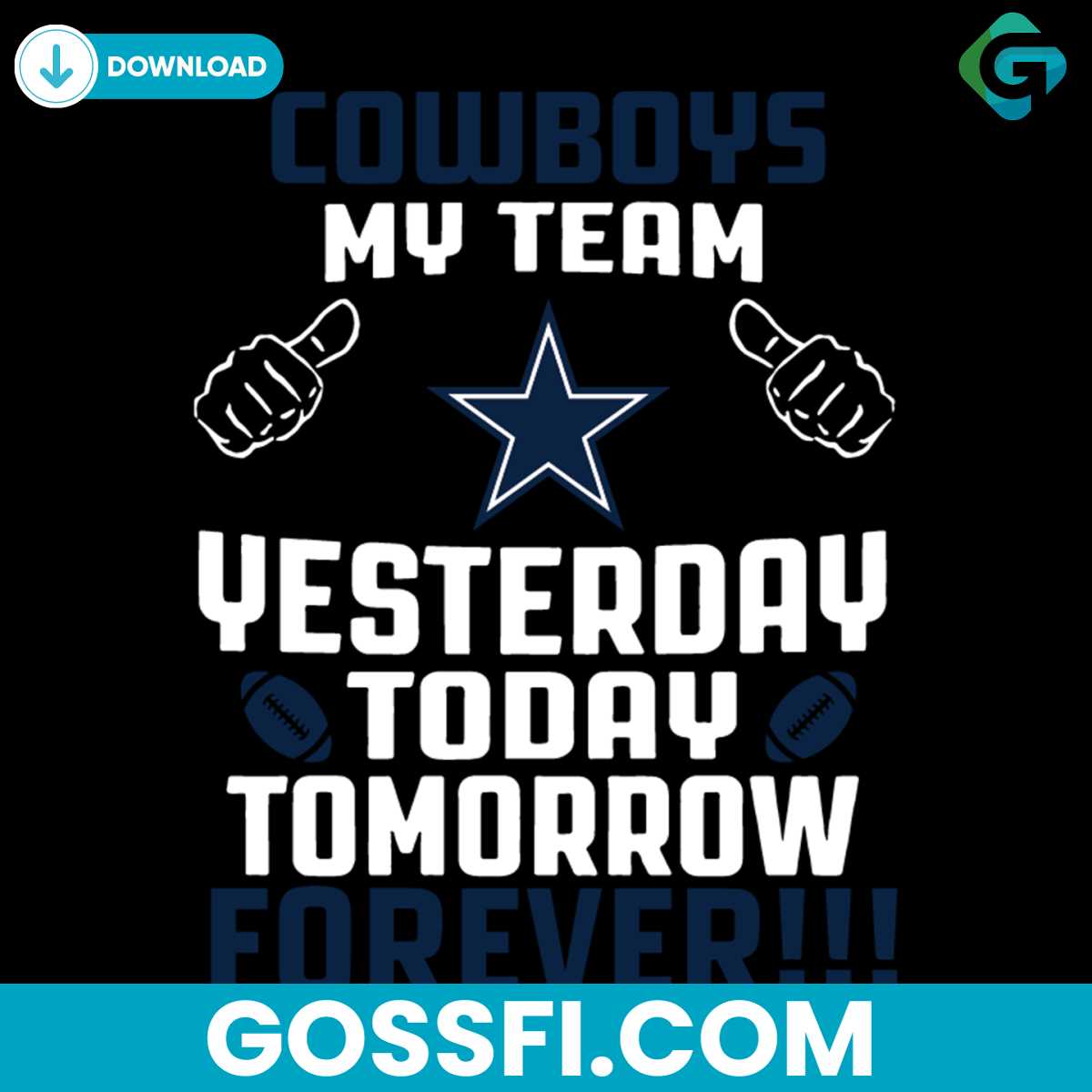 my-team-yesterday-today-tomorrow-forever-svg
