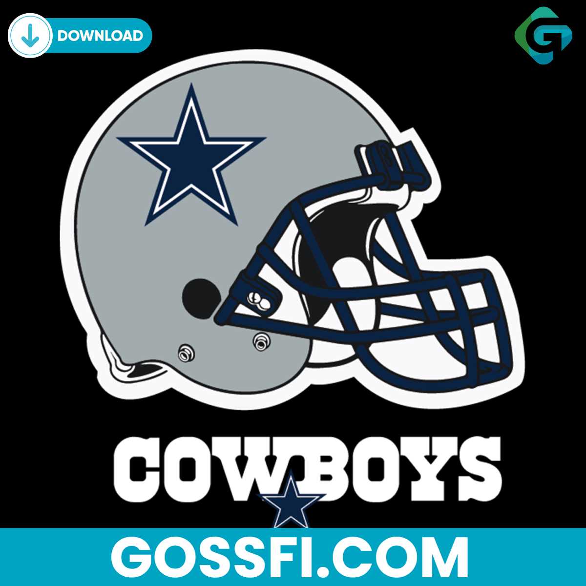 logo-dallas-cowboys-helmet-svg