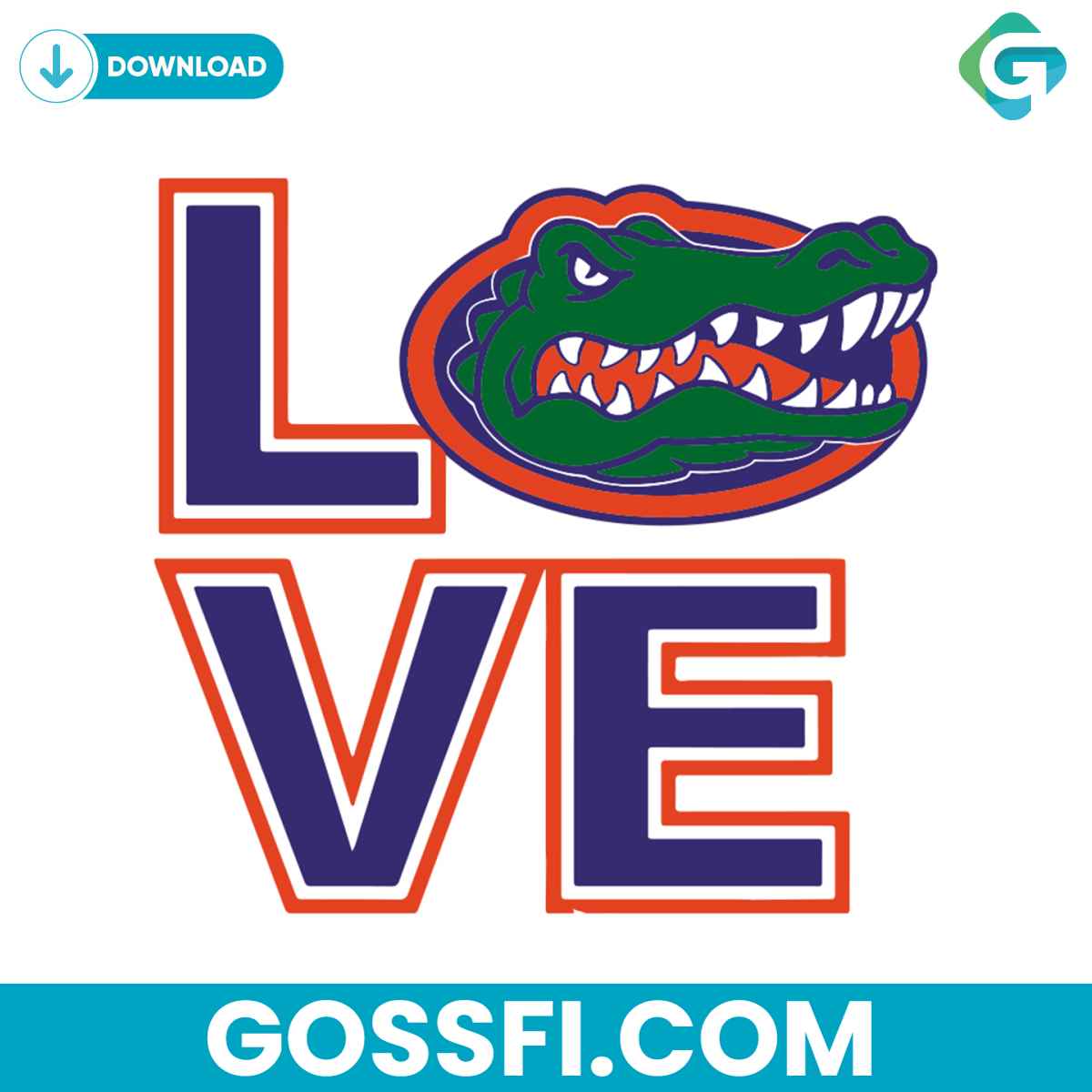 love-florida-gators-football-svg-digital-download