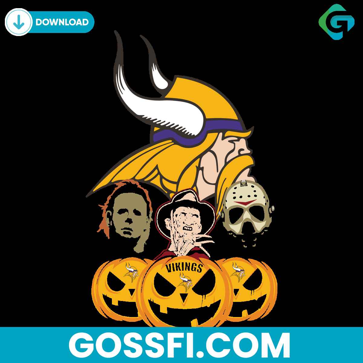 halloween-horror-movie-pumpkin-minnesota-vikings-svg