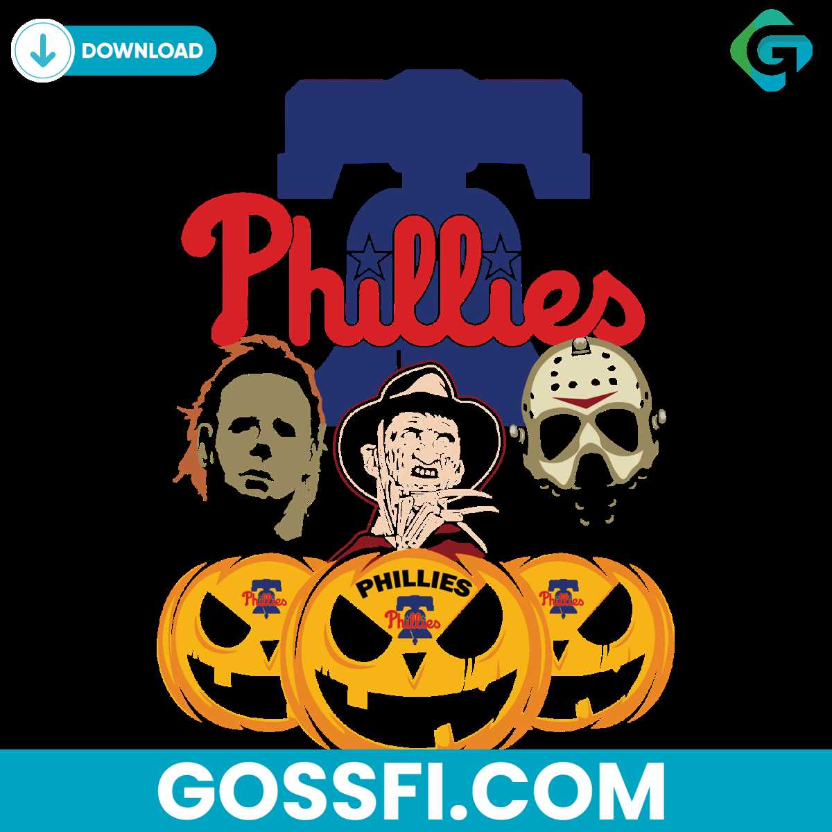 philadelphia-phillies-halloween-horror-movie-pumpkin-svg
