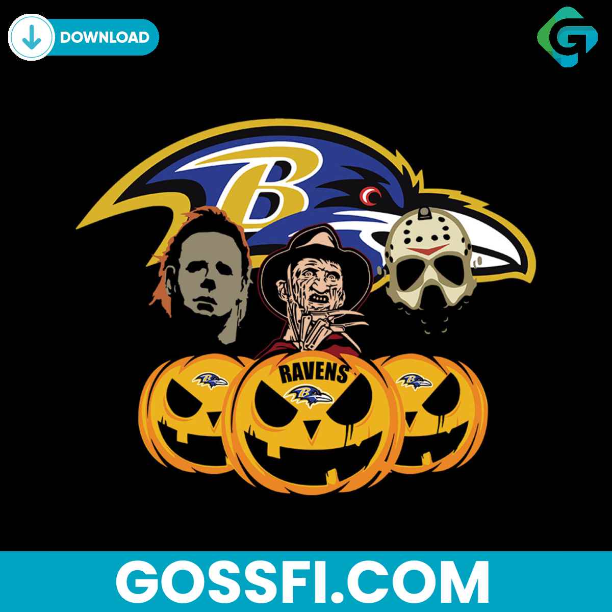 halloween-horror-movie-pumpkin-baltimore-ravens-svg