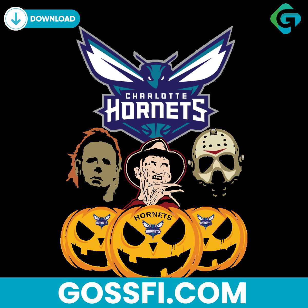 halloween-horror-movie-pumpkin-charlotte-hornets-svg