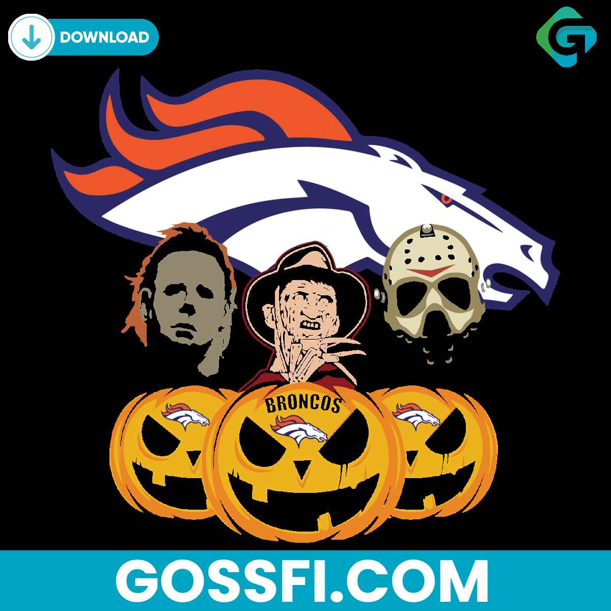 halloween-horror-movie-pumpkin-denver-broncos-svg