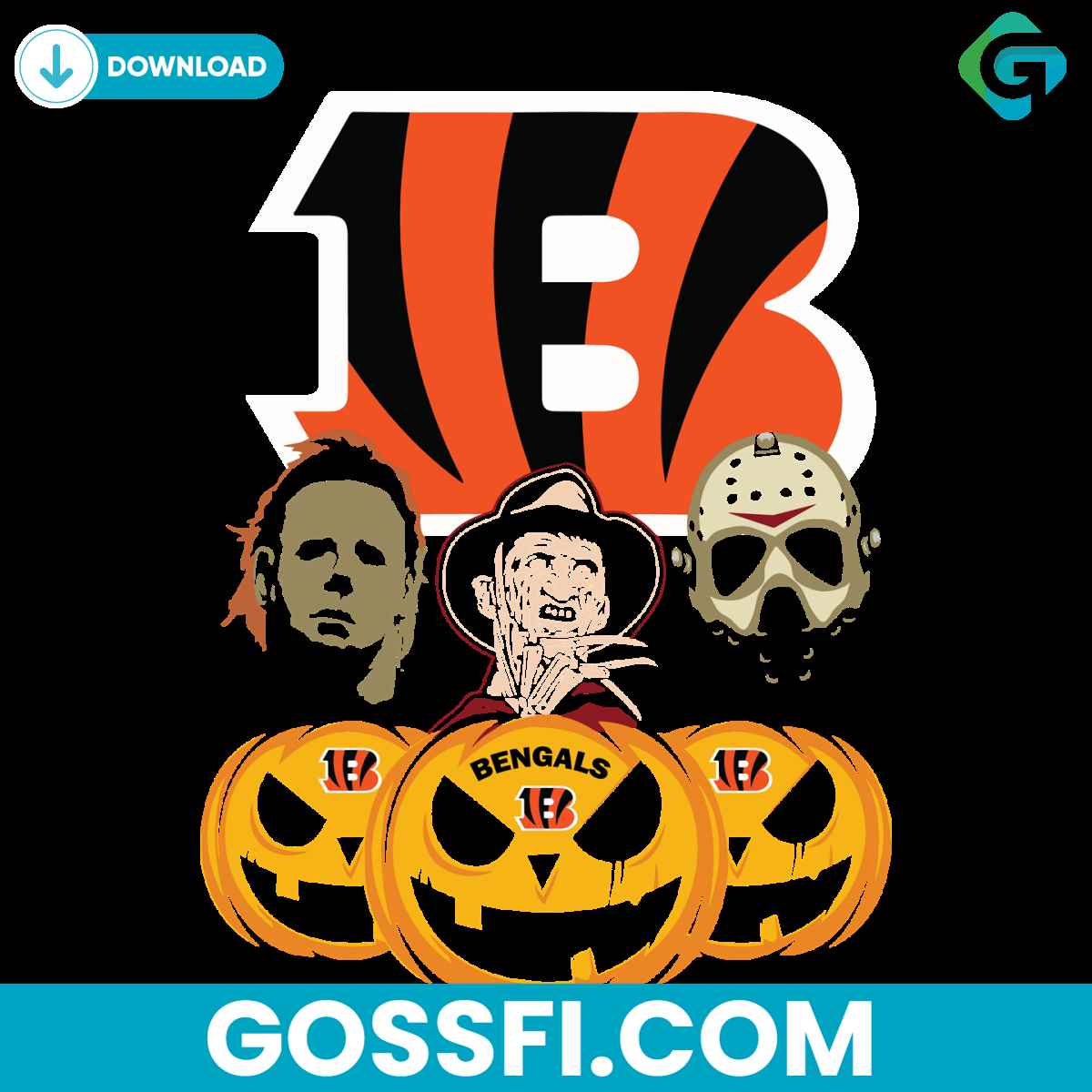 cincinnati-bengals-halloween-horror-movie-pumpkin-svg