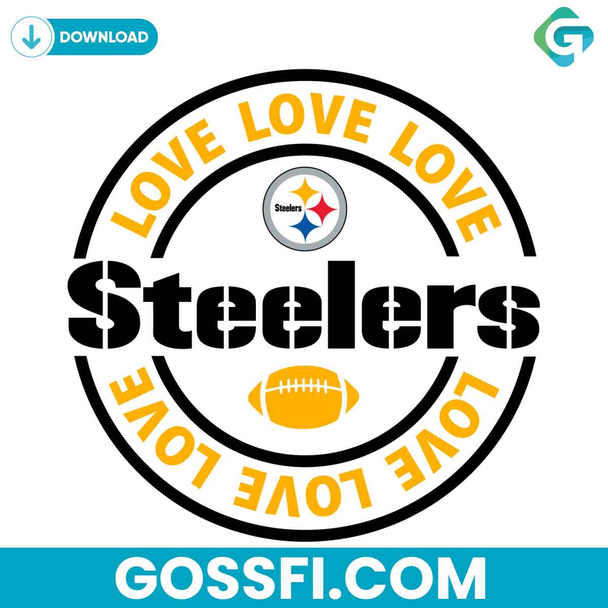 love-pittsburgh-steelers-svg-digital-download