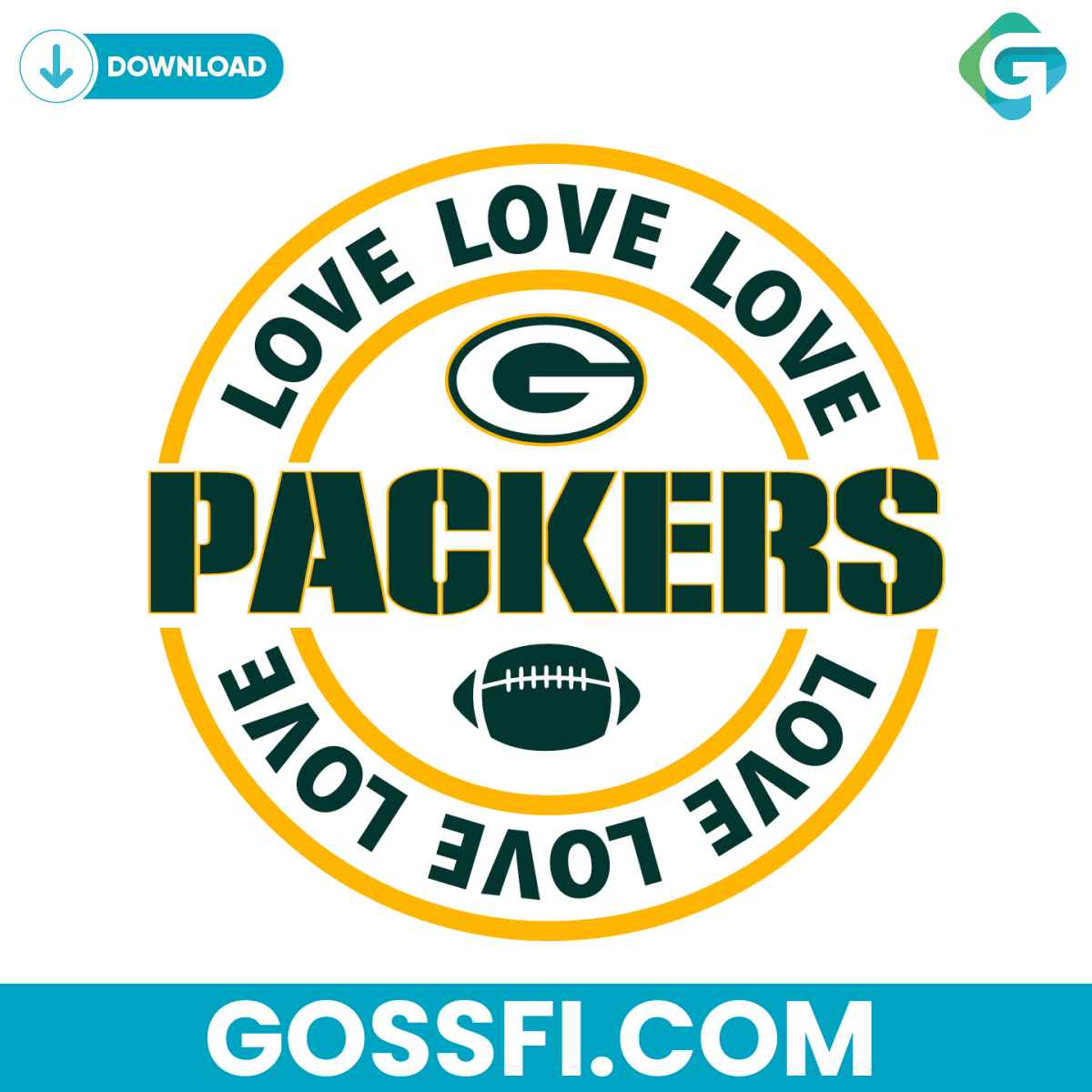 love-green-bay-packers-svg