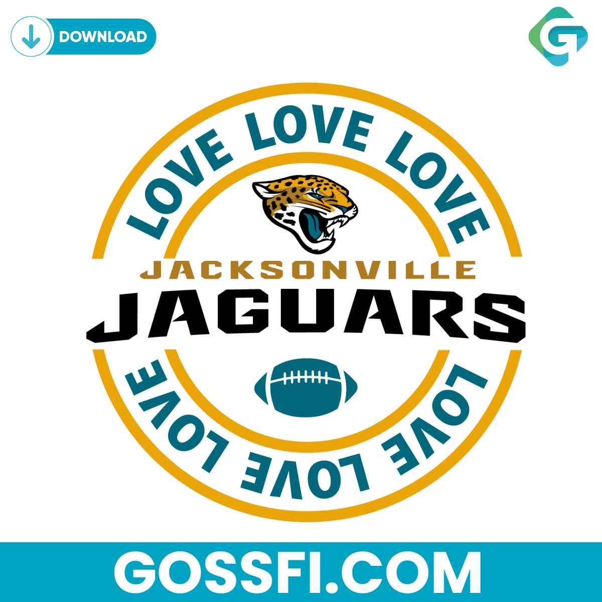 love-jacksonville-jaguars-svg