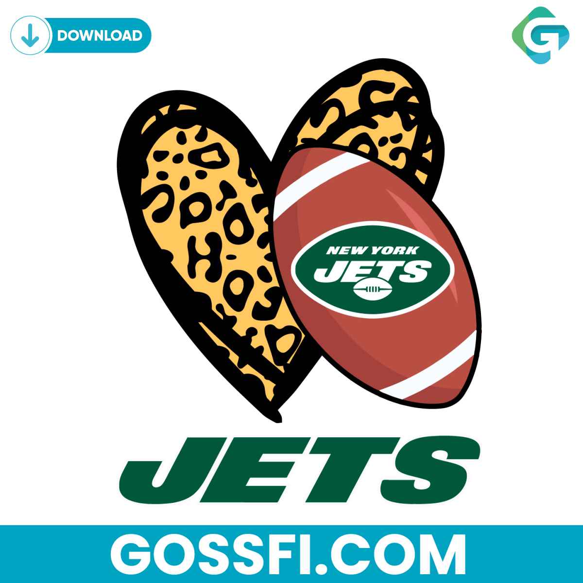 new-york-jets-leopard-heart-svg