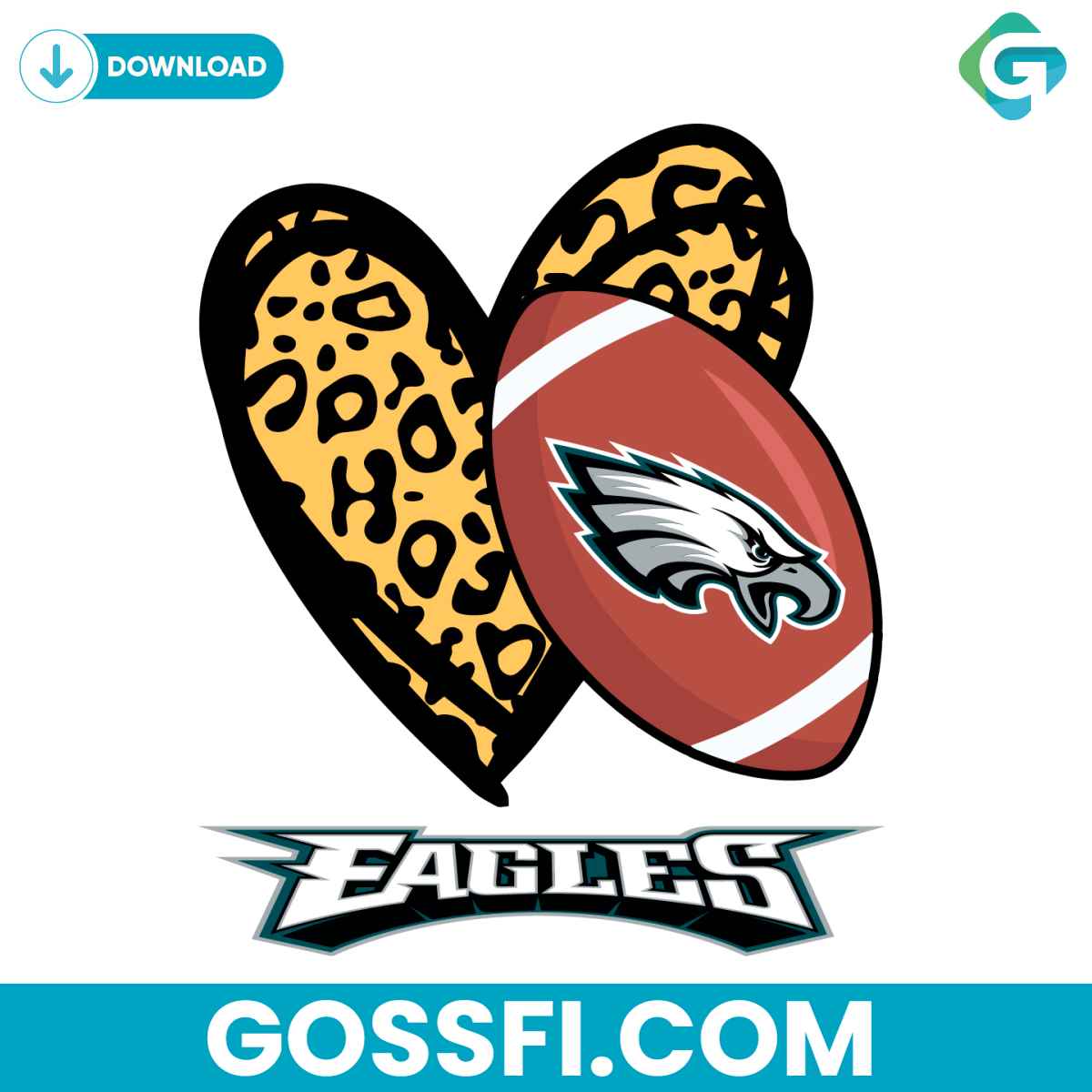 philadelphia-eagles-leopard-heart-svg